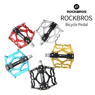 Rockbros bicycle aluminum ultra-light wide flat pedal JT201012L