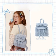 กระเป๋าเป้สะพายหลังผู้หญิง Vanwalk กระเป๋าเดินทางขนาดเล็กดีไซน์พิเศษโบว์ผีเสื้อสไตล์บัลเล่ต์ สีสันสด