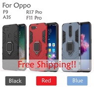 Oppo F9 A3S R17 Pro F11 Pro Car Holder Back Case Cover Casing Full Protection