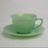 [JRC001] Jane Ray Cup and Saucer Set | FireKing Fire King | artitudhk | Vintage | 懷舊 | 收藏