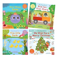 Sing Along With Me Series 2 (Total 4 Books) (Hard Page Sliding Book) (With Audio File QRcode) Book)/
