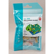 Nanoblock Mini Block NBC _ 335 Red-Eared Slider NBC-033 Colorful Turtle