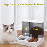 Large Capacity Automatic Pet Feeder Cat Food Dispenser Drinking Water Bowl Pet Supplies Wet And Dry Separation Dog Food Container