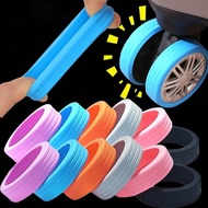 Silicone Wheels Protector for Luggage Reduce Noise Travel Luggage Suitcase Wheels Cover Thicken Texture Luggage Accessories