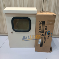 Box panel OUTDOOR 30x40x15cm Kaca Topi Kunci PUTAR / box panel listrik / panel TOPI IONEE / box pane