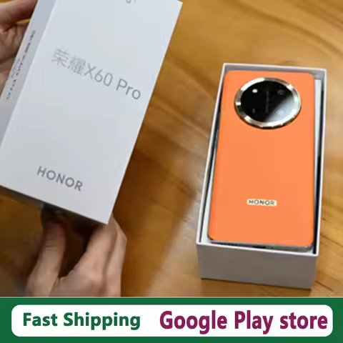 In Stock Honor X60 Pro Smart Phone 6.78" AMOLED 120HZ 66W Charge 6600mAh Battery 108.0MP Camera Snap