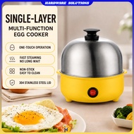 TAFFHOME Electric Egg Boiler 6 Eggs Egg Steamer Boiler - YS-110