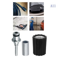 All 3Pcs Pressure Washer Adapter Set Quick Disconnect Kit M22 Swivel Connect Adapter