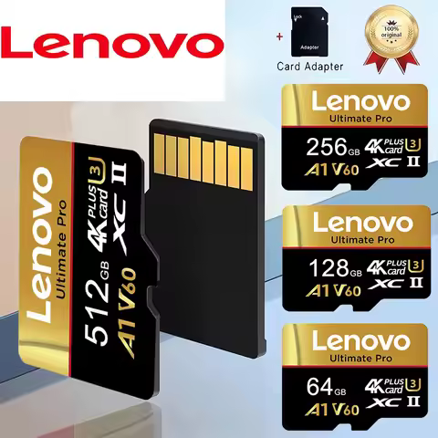 Lenovo X-Ray Proof SD Cards 512GB Micro TF SD TF Cards Memory Card 256GB Class 128GB A2 for Phone / 