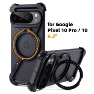 Oatsbasf รูปร่างซีโลหะฝาแม่เหล็ก-น้อยกรณีโทรศัพท์กันกระแทกในตัว-ในโทรศัพท์360ฟุตหมุนยืนสำหรับGoogle 