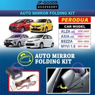 Perodua Bezza Alza Myvi Axia Auto Flip Close Folding Side Mirror PNP Syetem