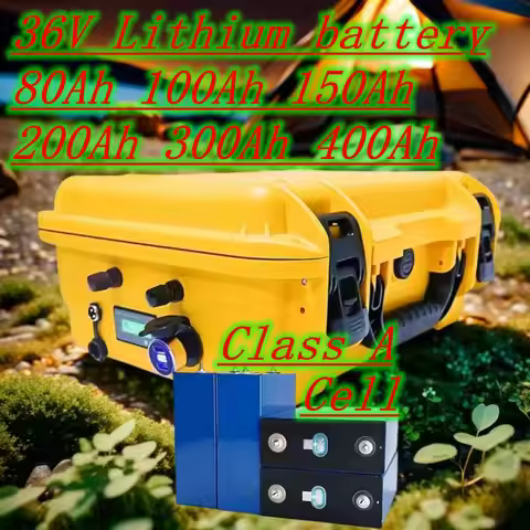 Tb 36V 100Ah 120Ah 150Ah Lifepo4 锂电池 Pack with Bluetooth Bms for 2000W 3000W 4000W Golf Cart Boat
