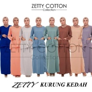 ZETTY KURUNG KEDAH POKET 16 COLOUR HOT [ BAJU KURUNG KEDAH POKET IRONLESS ]