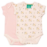 Quince Flowers Organic Baby Bodies Set - 2 Pack