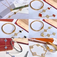 2️⃣星期到貨‼️🆕Cartier 卡地亞 VCA 五花 六花 四葉草 Hermes 項鏈 頸鏈 手鍊 手鈪 💰1580