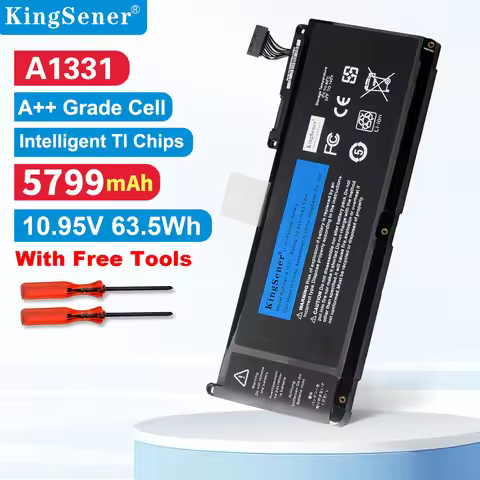 KingSener New A1331 Laptop Battery For Apple MacBook 13.3"A1342 Unibody MC207LL/A MC516LL/A 020-6809