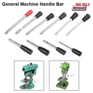 ROWAN1 1Pcs Handle Bar, M6-M12 Long Grip|Work Rod, Durable Fixed Carbon Steel Bakelite Knob Bar Benc