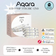 Aqara LED Strip T1 – Zigbee Smart RGB+CCT LED Strip, 16M Colors & Tunable White, Extendable Homekit