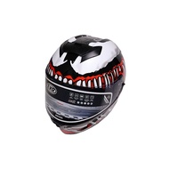 King2 |Zhitong CA969 Marvel Venom Full-Face Helmet Inner Sunglasses