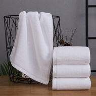 Bath Towel Towel Towel Bath Hotel Bath Towel Grass Hotel Cotton Five-Star Cloth Wholesale Pure White