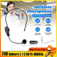 【SG】2 in 1 Handheld Wireless Microphone Head-mounted Microphone  for Voice Amplifier Speaker
