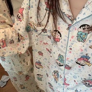 Crayon Shin-chan Cloud Cotton Pyjamas - Soft Women's Sleepwear