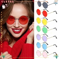 CLEVERHD Round Sunglasses Retro Hippie Party Circle Glasses