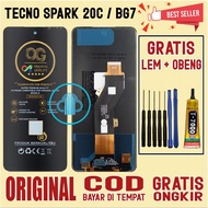 FREE LCD TOUCHSCREEN SCREWDRIVER GLUE TECNO SPARK 20C BG7/ BG7N SCREENSENTUH TECNO SPARK SERIES ORIG