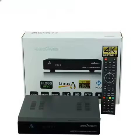 4K Satellite Digital Tv Decoder Twin Dvb S2x + Dvb C/t2 Zgemma H7s