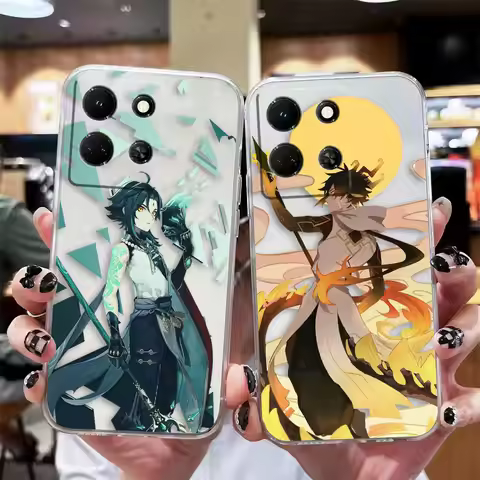 Clear Phone Case For Infinix NOTE 10 11 12 30i SMART 4 5 6 7 ZERO CAMON 19 20 PRO Case Funda Shell H