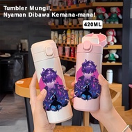 Tumbler SOLO LEVELING 420ml stainless steel 304 Anti-Leak Hot & Cold Suitable for Traveling CUPLXSPW