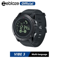 New Zeblaze VIBE 3 Flagship Rugged Smartwatch 33-month Standby Time 24h All-Weather Monitoring Smart