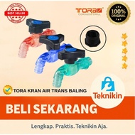 TORA PVC Water Faucet Transparent Faucet 2 Way Propeller Model 2 Way Tap