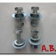 V2G0B1 Number Plate Bolt - White K.10 Fe02F0