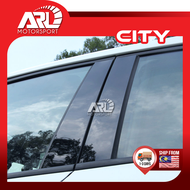 Honda City Door Pillar GM2 GM3 GM6 Black / Carbon Fiber Design Car Auto Accessories ARL Motorsport