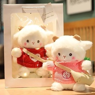 High-quality fluffy white cotton sheep - White sheep plush toy Stuffed Animal Toy