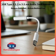 USB Type C 3.1 to 3.5mm Audio Jack Converter 10.5cm - L41