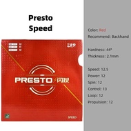 729 Friendship PRESTO MAX Spin / Speed Table Tennis Rubber Professional Pips in Non-Sticky Ping Pong