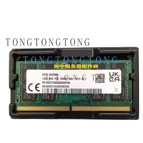 TT For SK Hynix 16GB HMCG78AGBSA092N Notebook memory 16G DDR5 5600B