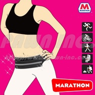 Jogging Waist Pouch, 2XL Compartment, Small Travel Zip Bag, Money, Coin, Mobile Phone, Gym, Sport, A