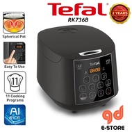 Tefal Easy Rice Fuzzy Plus Logic Rice Cooker 1.8L RK736B