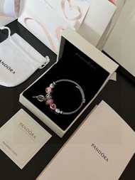 Pandora 潘多拉粉色熱氣球手鐲