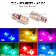 MATA T10 twilight turn signal for car motorbike AC-DC crystal model silently turns on super bright 6