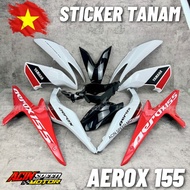 EXCITER NVX155 V1 AEROX THAI COVER SET/ NVX155 V1 AEROX INDO COVER SET BLUE RED PURPLE NVX V1 COVER 