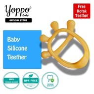 (0_0) Yoppo Baby Teether BPA Free / Teether Jerapah / Teether Gelang /