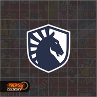 Liquid Esport Sticker Size 4.5 x 5 Cm