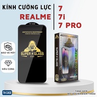 Realme 7 7i 7 PRO ultra-transparent anti-blue light tempered glass provides comprehensive screen pro