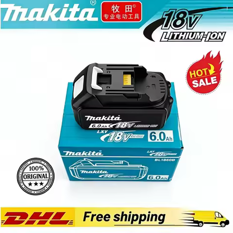 9000mAh Makita 18V 9Ah 6Ah 5Ah 3Ah Rechargeable Battery Makita Power Tools Li-ion Replacement 18v Ba