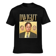 Dwight Schrute Homage Us Office 90S Farms Michael Scott Mens Casual T-Shirts