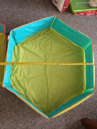 嬰幼兒 可折疊帆布游泳池 也可 當作 球池使用